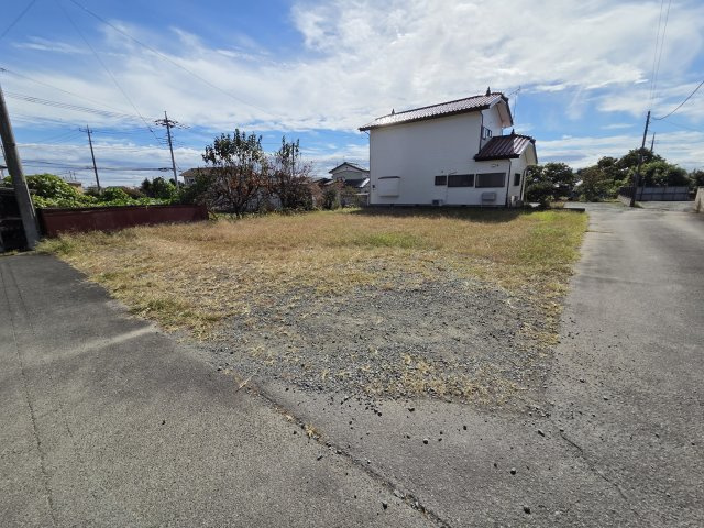 桐生市新里町新川　売地の外観
