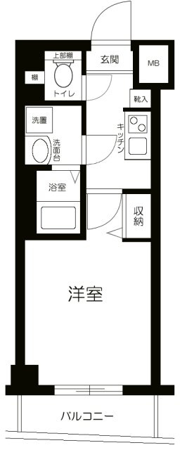 グリフィン・品川大井の間取り|間取りです。