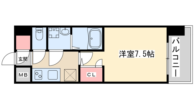 【間取り】 | エスレジデンス福島グランデ