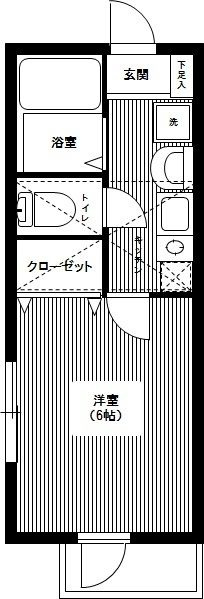 キャメル草加 の間取り