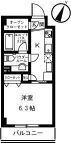 ラ・ハイア三宿の間取り