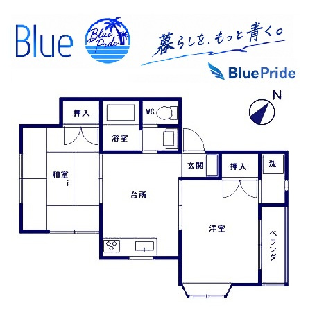 【間取り】 | メゾン城南C棟