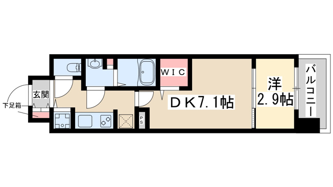 【間取り】 | ファーストフィオーレ江坂垂水町