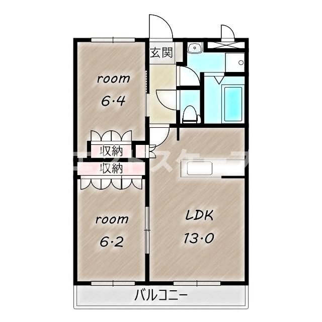 グレースマンションの間取り|高崎、前橋のお部屋探しはエンドスケープまで！お客様の理想お聞かせ下さい♪