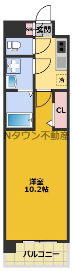 【間取り】 | レジデンシア今池 | 間取りです。