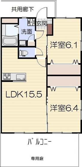 【間取り】 | ジュネスII