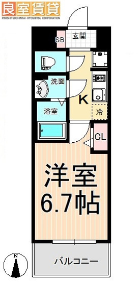 【間取り】 | プレサンス上前津エレスタ