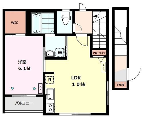 エスポワールＮの間取り