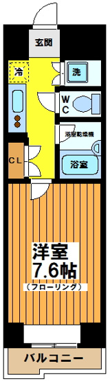 【間取り】 | ルーブル明大前