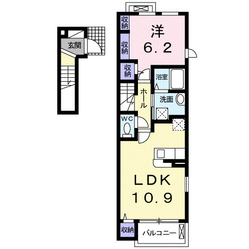コンフィデンテ　Ａの間取り