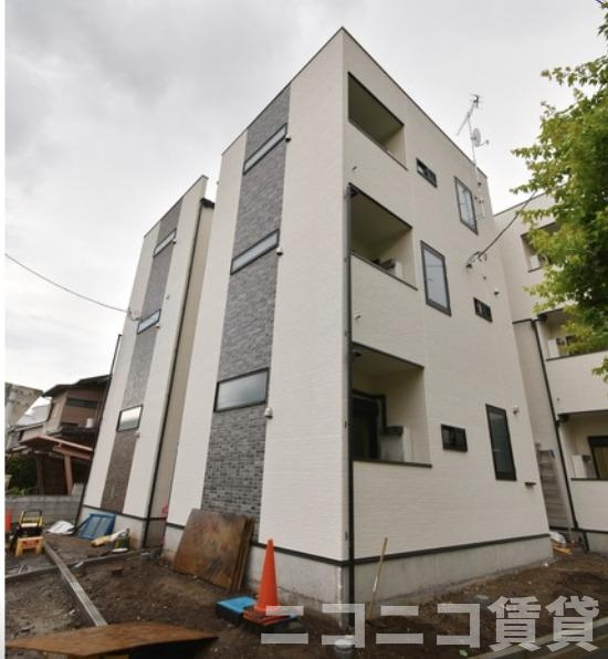 板橋区中台２丁目のアパートの外観