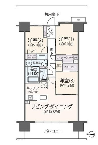【間取り】 | 海老名ザ・レジデンス