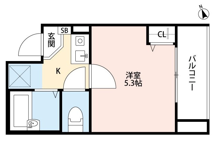 adonis柴又の間取り
