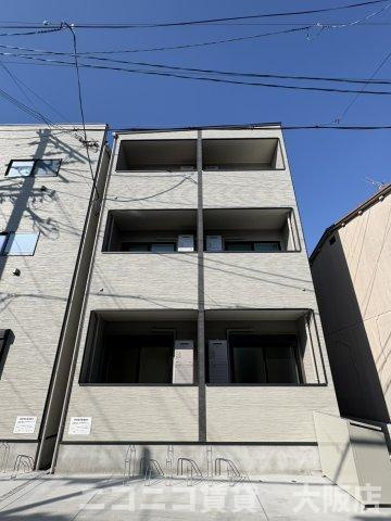 吹田市寿町２丁目のアパートの外観