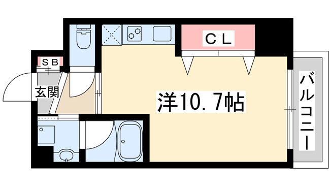 【間取り】 | ドルチェヴィータ新大阪