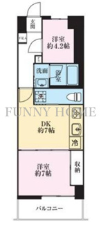 【間取り】 | ハイネス池尻