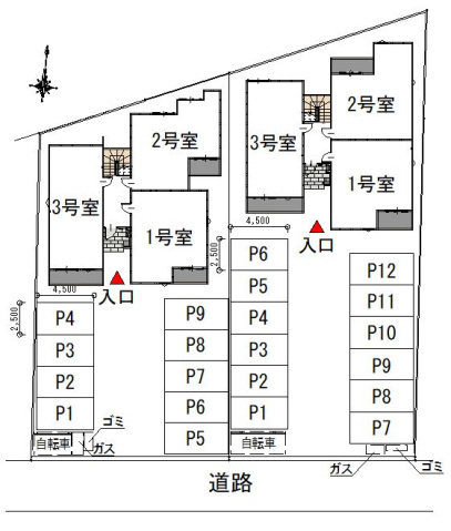 ＲＥＧＡＬＥＳＴ　Ｆｅｌｖｉａｒｉａの区画図