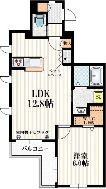 パークハウスきたうらわんの間取り