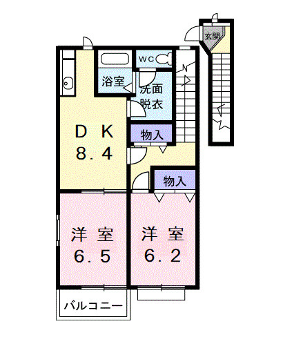 ルミエールの間取り