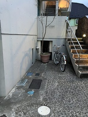 VILLA IN SHIRAKAWAのエントランス