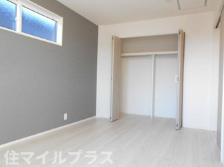 【洋室】 | 郡山市昭和2丁目新築一戸建て4棟 | コンパクトで使いやすい洋室です