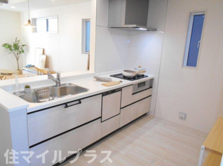 【キッチン】 | 郡山市昭和2丁目新築一戸建て4棟 | キッチンです
