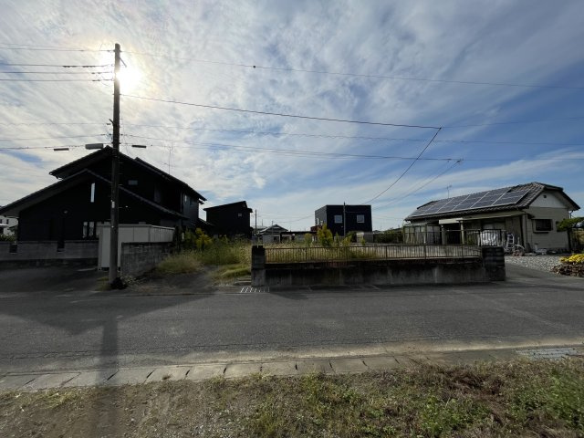 売地・住宅用地　邑楽町鶉　中野東小・邑楽中の外観|お引渡し前に確定測量を予定しております。