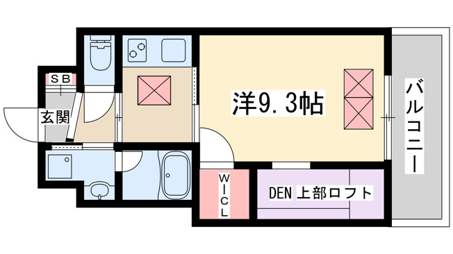 【間取り】 | ドルチェヴィータ新大阪