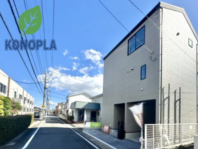 【新築戸建】前橋市天川原町1丁目01期の外観|■外観｜陽だまりのリビング、家事らくキッチンのお家、ついに完成！永く住むほどに愛着を深める、味わい豊かなデザインです。完成したばかりの新築を、一度ご覧になってみませんか？
