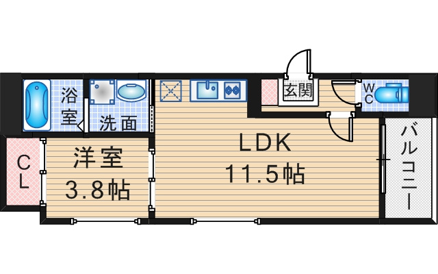 OTOVIAの間取り