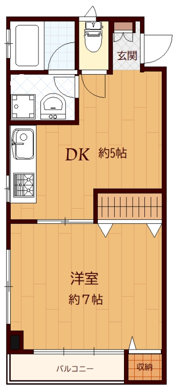 ハネーデュの間取り