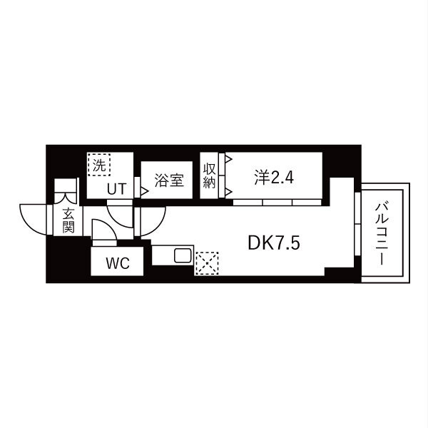 ArtizA南船場の間取り