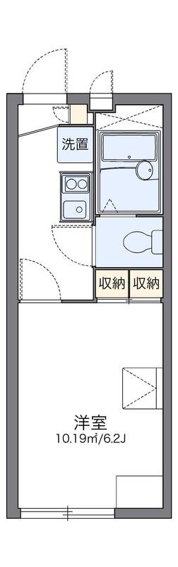 レオパレス三国の間取り