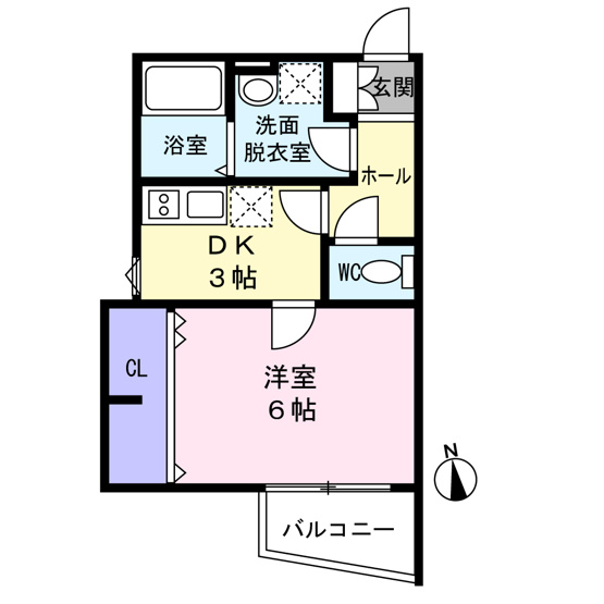 【間取り】 | メゾン志麻 | ※301号室ほ洋室にロフト有