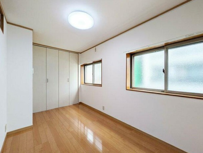上福岡アパートの寝室