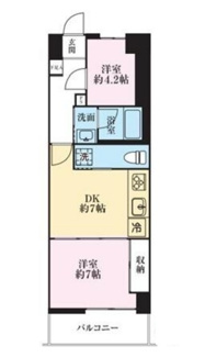 【間取り】 | ハイネス池尻 | 間取りです。