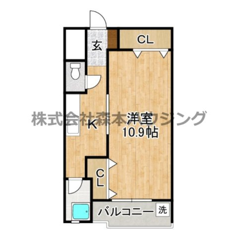 【間取り】 | 　本町ビル