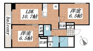 【間取り】 | 市原市白金町マンション