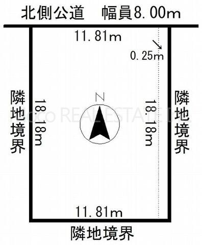 【区画図】 | 北見市高栄東町3丁目177番地新築住宅
