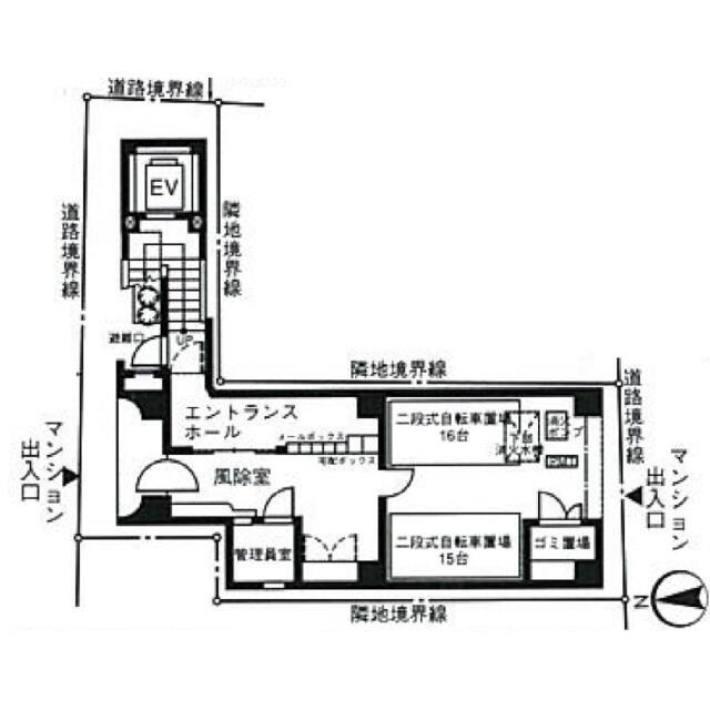 プレール神田佐久間町の間取り