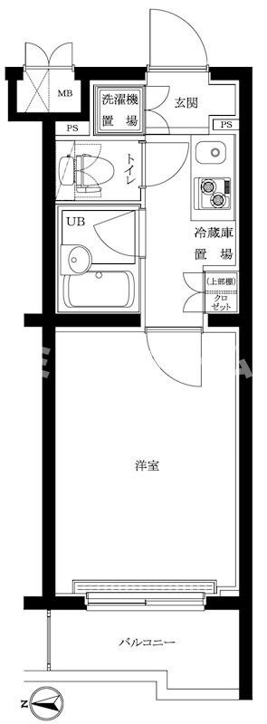 ルーブル蒲田本町の間取り