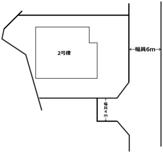 【区画図】 | 明石市二見町福里　新築戸建 | ■前面道路6ｍ♪