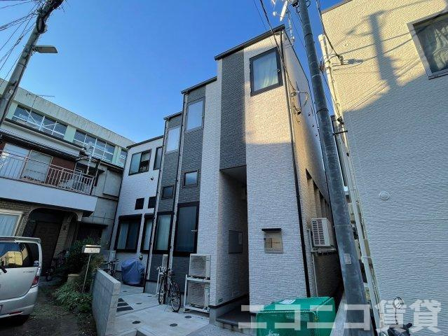 目黒区原町２丁目のアパートの外観