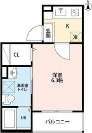 ミュー大喜の間取り