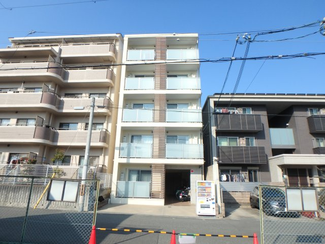 大阪市阿倍野区天王寺町北２丁目の店舗事務所の外観パース