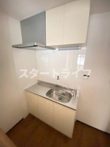 大阪市東淀川区東中島４丁目の賃貸マンションのキッチン