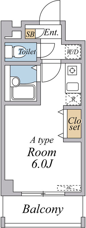 EXIA元住吉の間取り