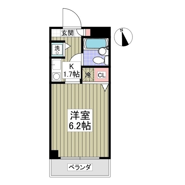 ハイツオータニの間取り