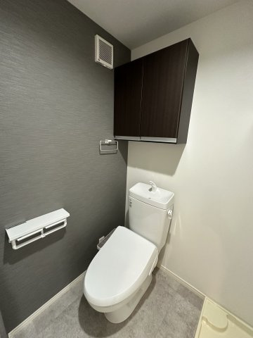 ベイルーム金沢西柴のトイレ|落ち着いたトイレです