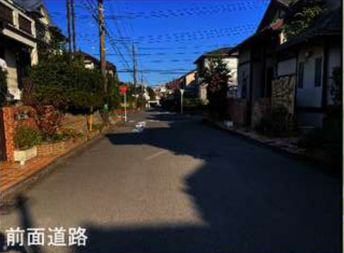 泉区緑園6丁目 土地 6000万円の前面道路含む現地写真